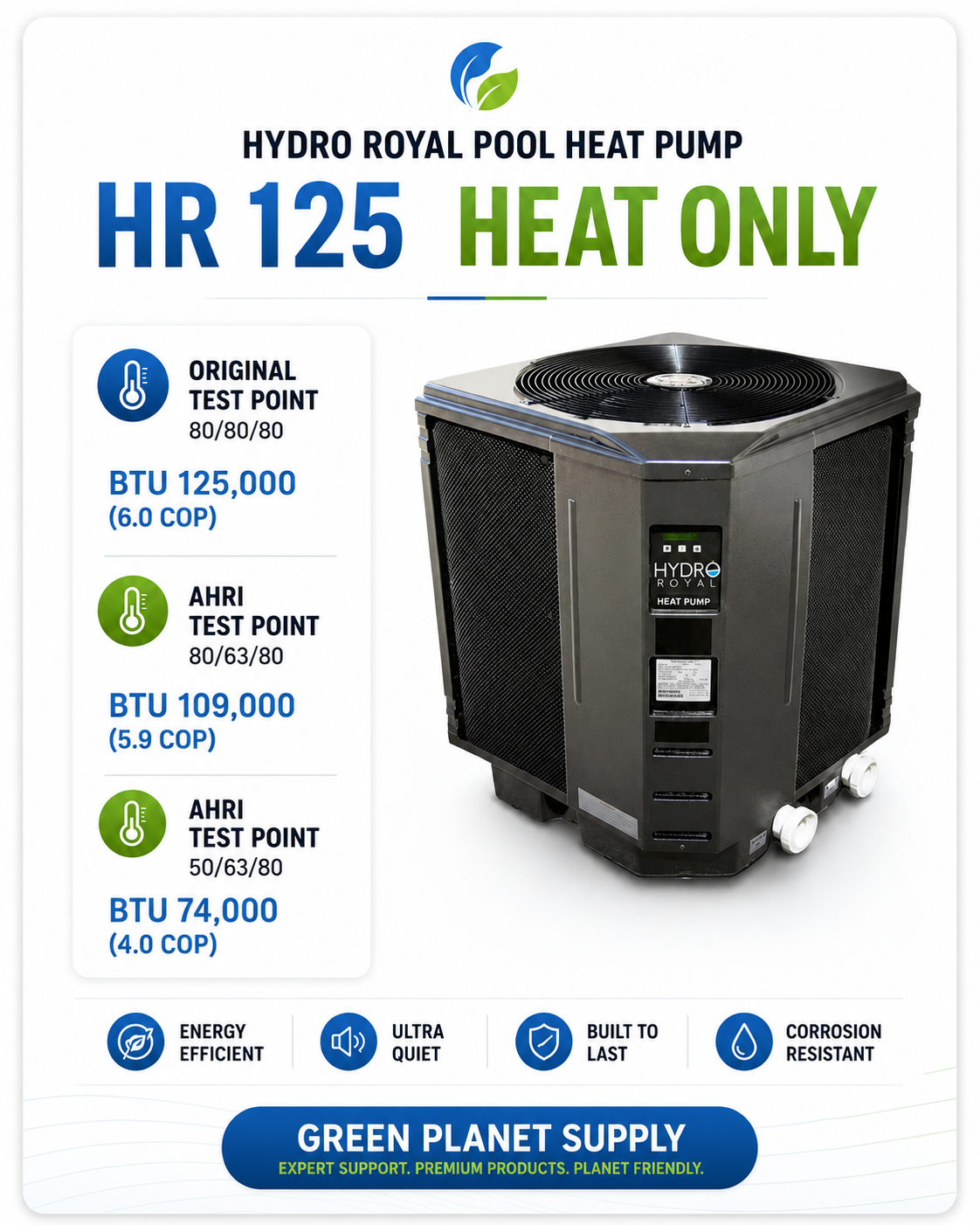 Hydro Royal HR 125 Heat Only